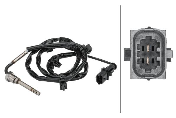 HELLA 6PT 358 181-401 Sensor, Abgastemperatur