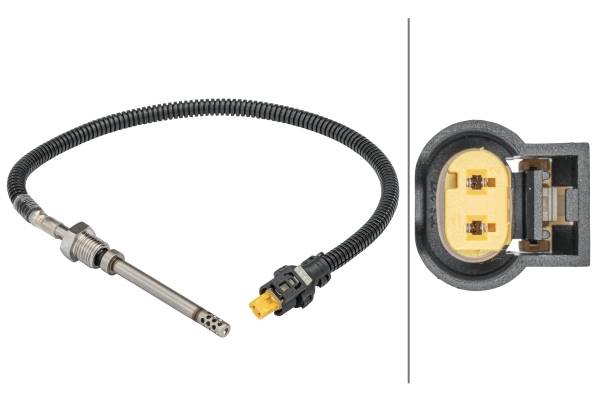 HELLA 6PT 358 181-741 Sensor, Abgastemperatur