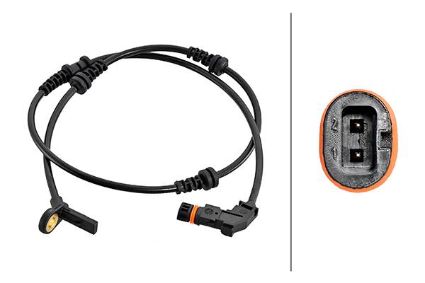 HELLA 6PU 230 048-231 Sensor, Raddrehzahl