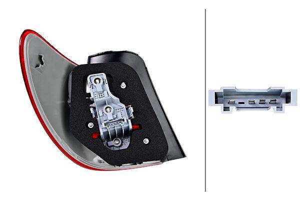 HELLA 2SD 354 872-021 Heckleuchte