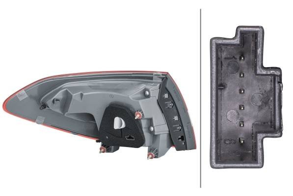 HELLA 2SD 354 875-021 Heckleuchte