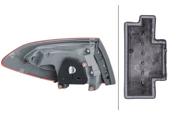 HELLA 2SD 354 875-221 Heckleuchte