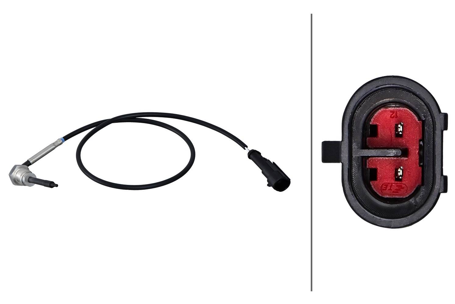 HELLA 6PT 358 181-791 Sensor, Abgastemperatur