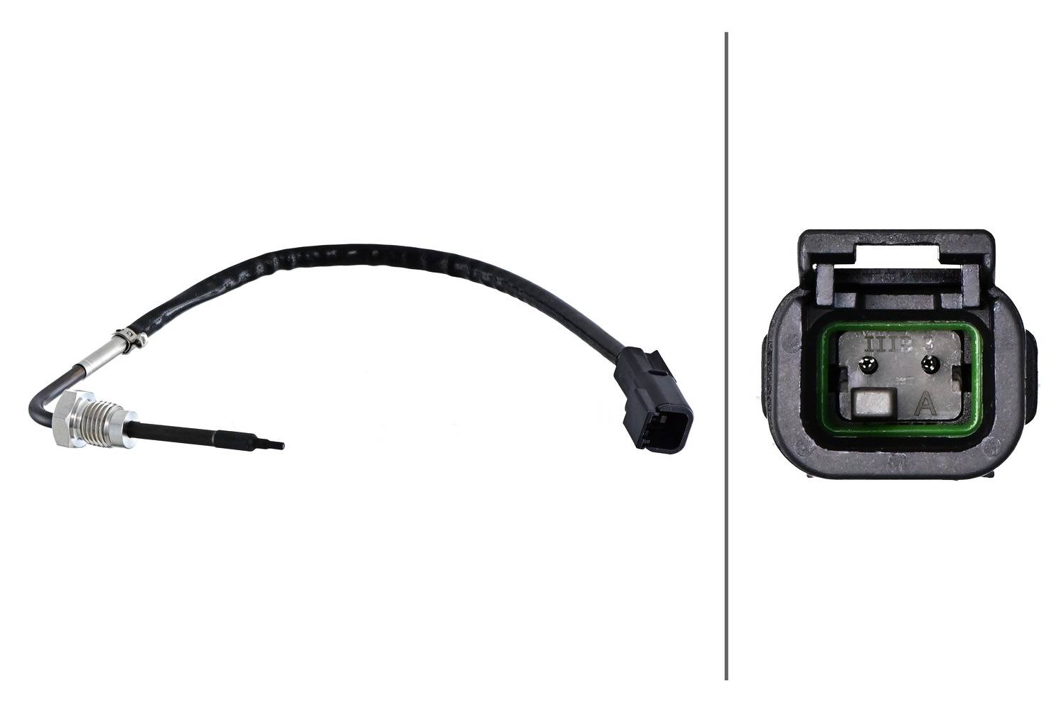 HELLA 6PT 358 181-811 Sensor, Abgastemperatur