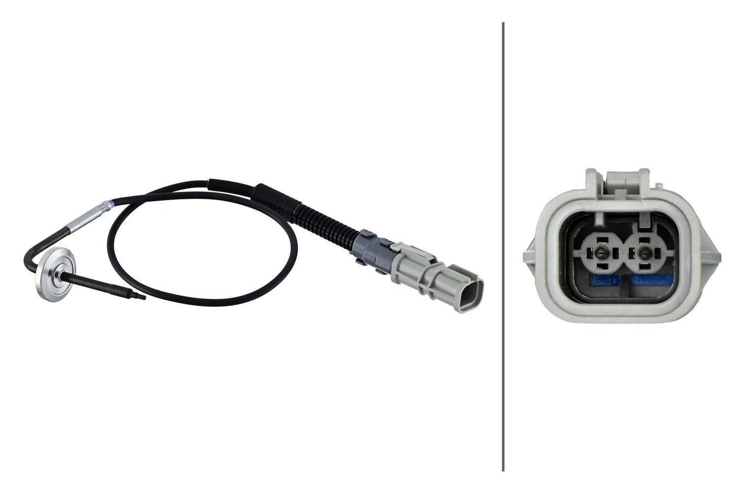 HELLA 6PT 358 181-851 Sensor, Abgastemperatur