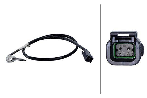 HELLA 6PT 358 181-881 Sensor, Abgastemperatur