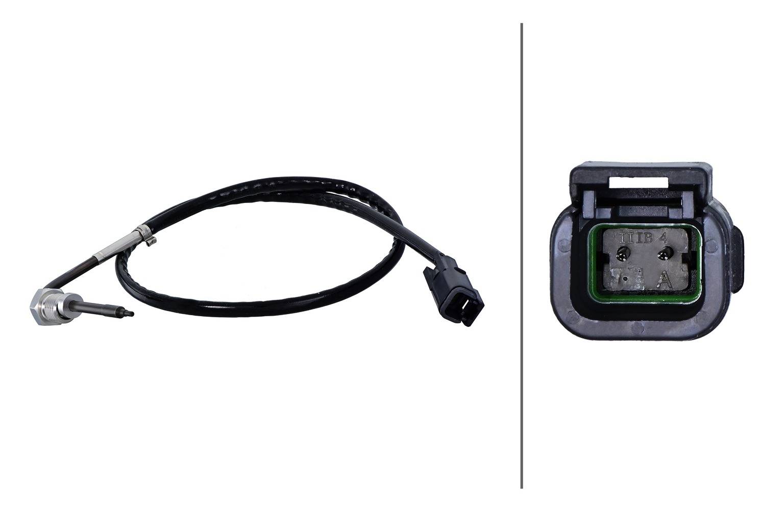 HELLA 6PT 358 181-881 Sensor, Abgastemperatur