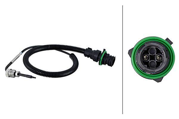 HELLA 6PT 358 181-891 Sensor, Abgastemperatur
