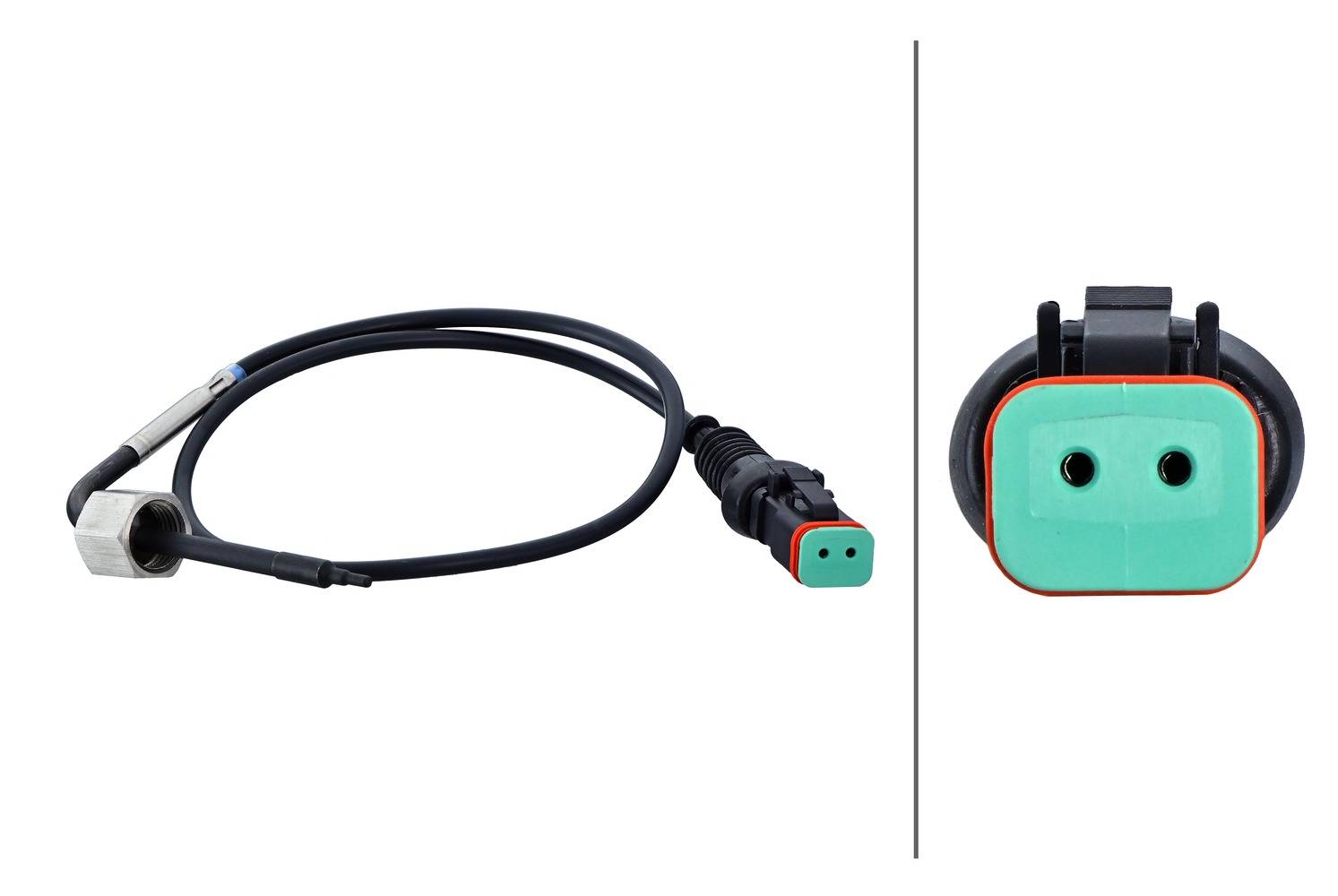 HELLA 6PT 358 181-931 Sensor, Abgastemperatur