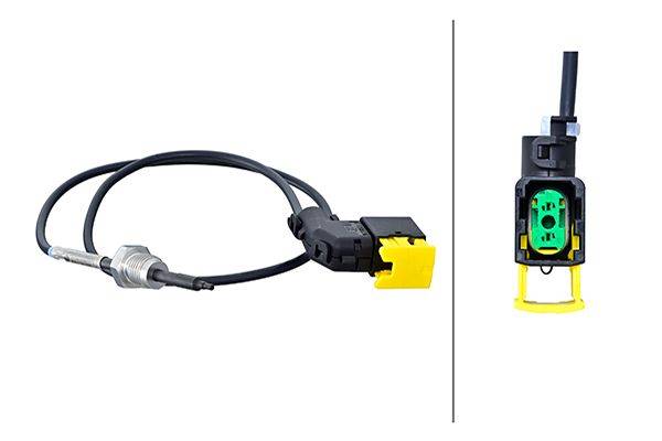 HELLA 6PT 358 181-951 Sensor, Abgastemperatur