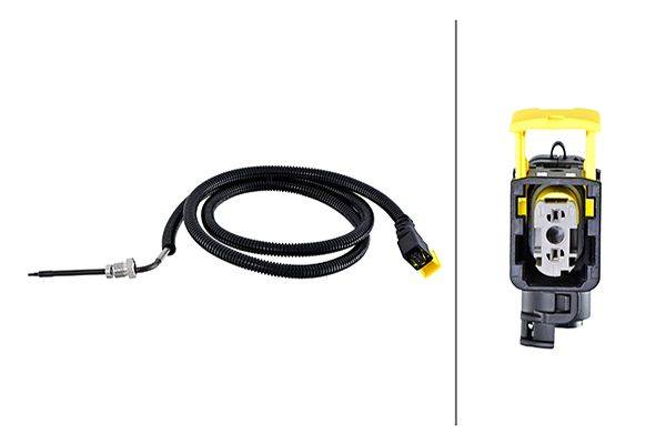 HELLA 6PT 358 181-991 Sensor, Abgastemperatur