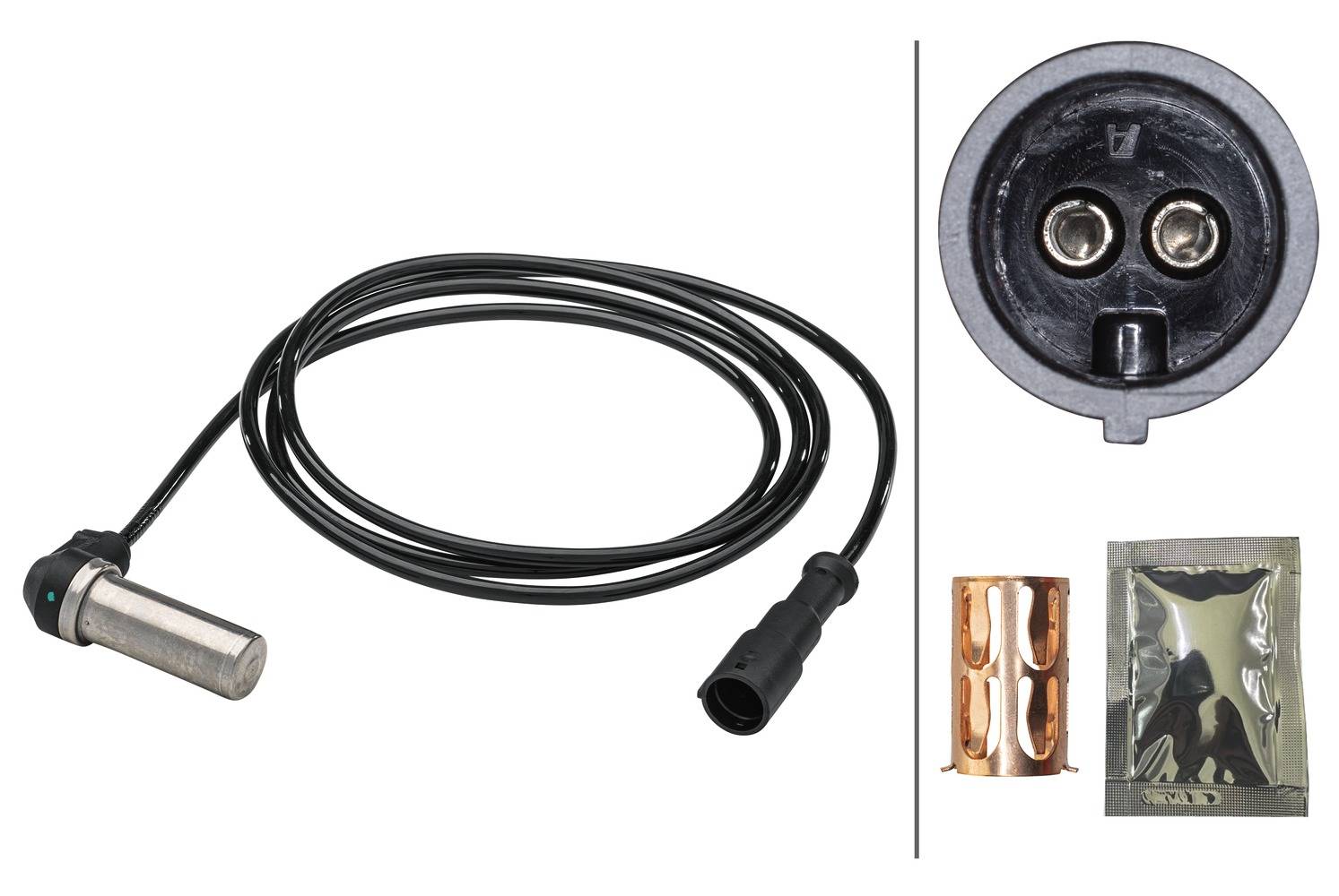 HELLA 6PU 230 048-051 Sensor, Raddrehzahl