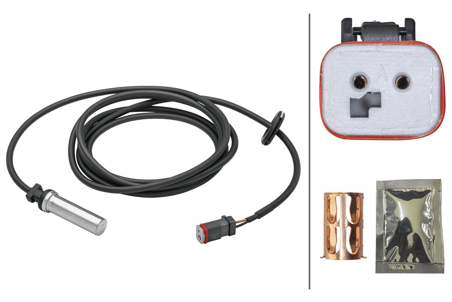 HELLA 6PU 230 048-061 Sensor, Raddrehzahl