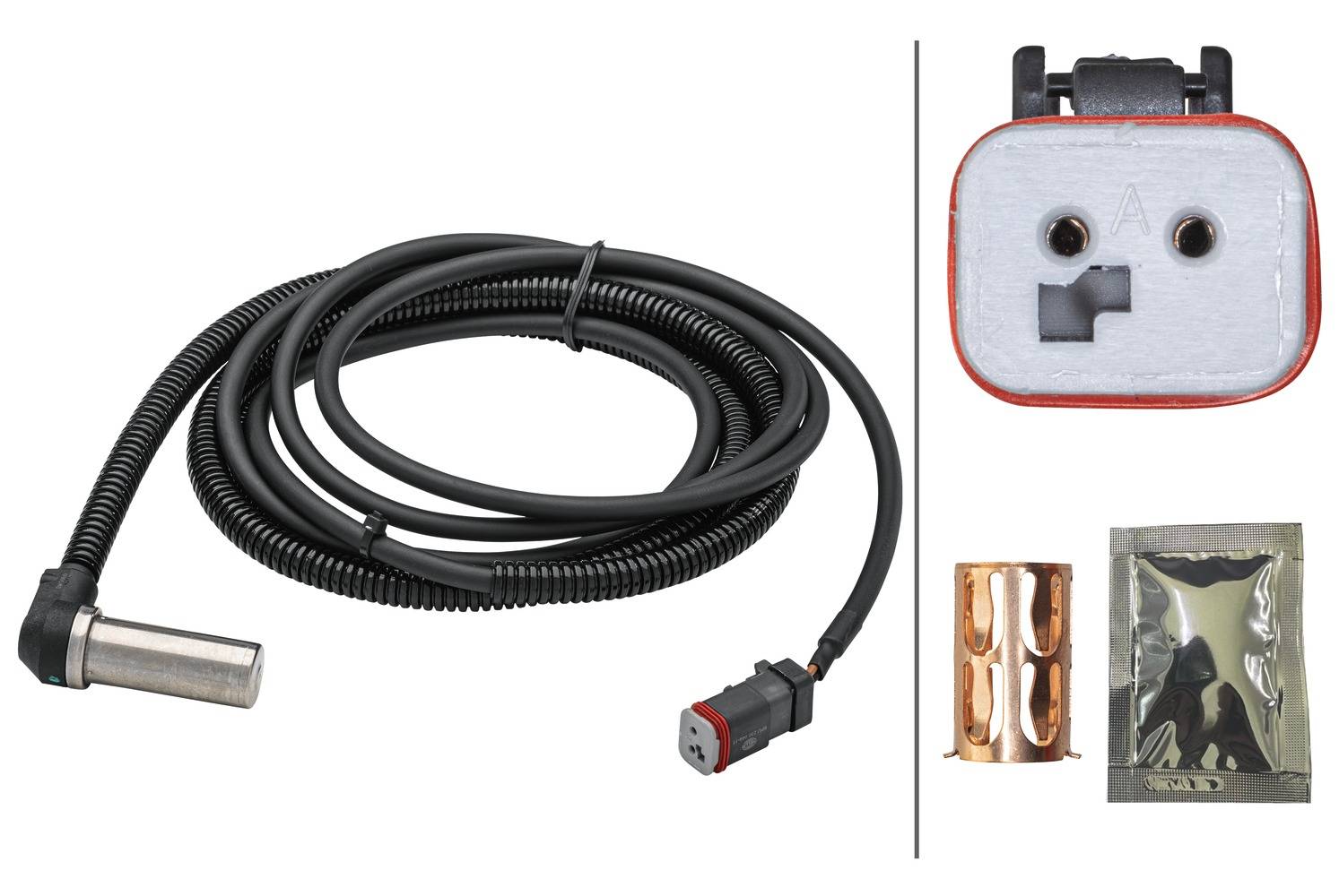 HELLA 6PU 230 048-111 Sensor, Raddrehzahl