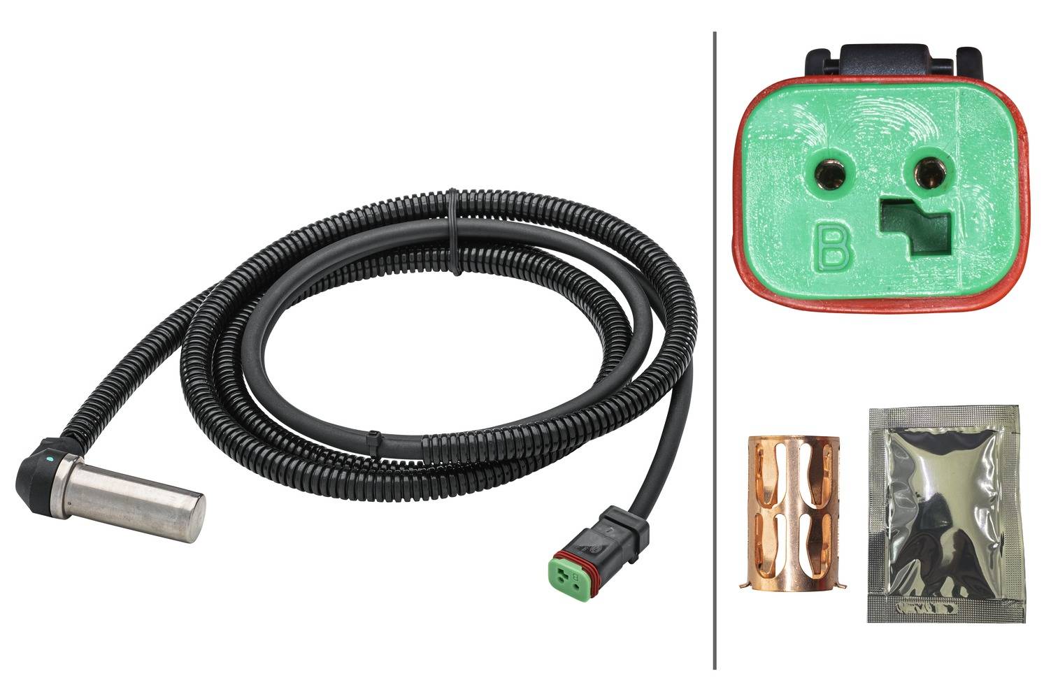 HELLA 6PU 230 048-121 Sensor, Raddrehzahl