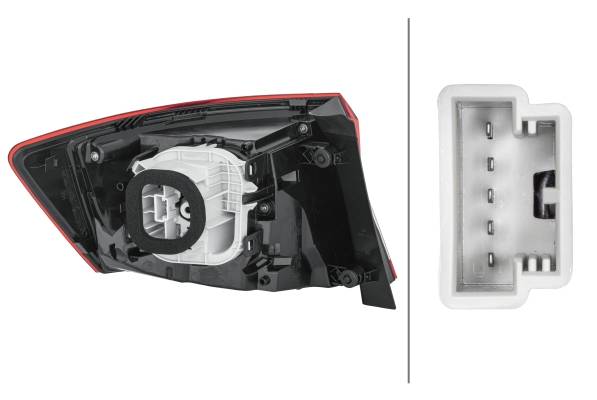 HELLA 9EL 354 856-021 Heckleuchte