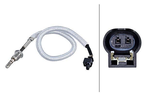 HELLA 6PT 010 376-441 Sensor, Abgastemperatur