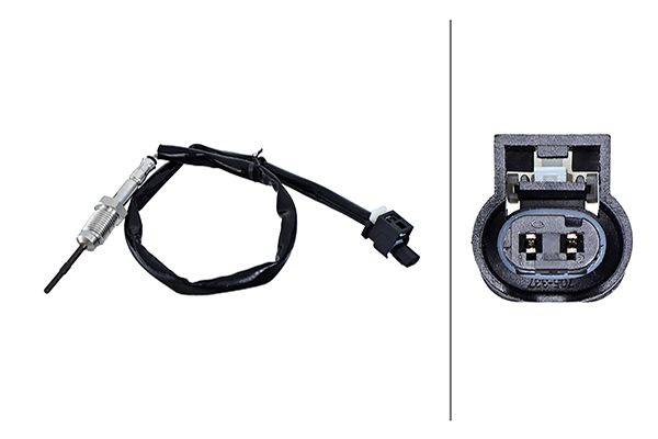 HELLA 6PT 010 376-571 Sensor, Abgastemperatur