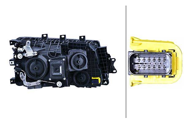 HELLA 1EH 014 541-051 Hauptscheinwerfer