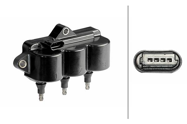 HELLA 5DA 358 168-661 Zuendspule