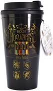 Thermoskanne mit Hogwarts-Schilden
