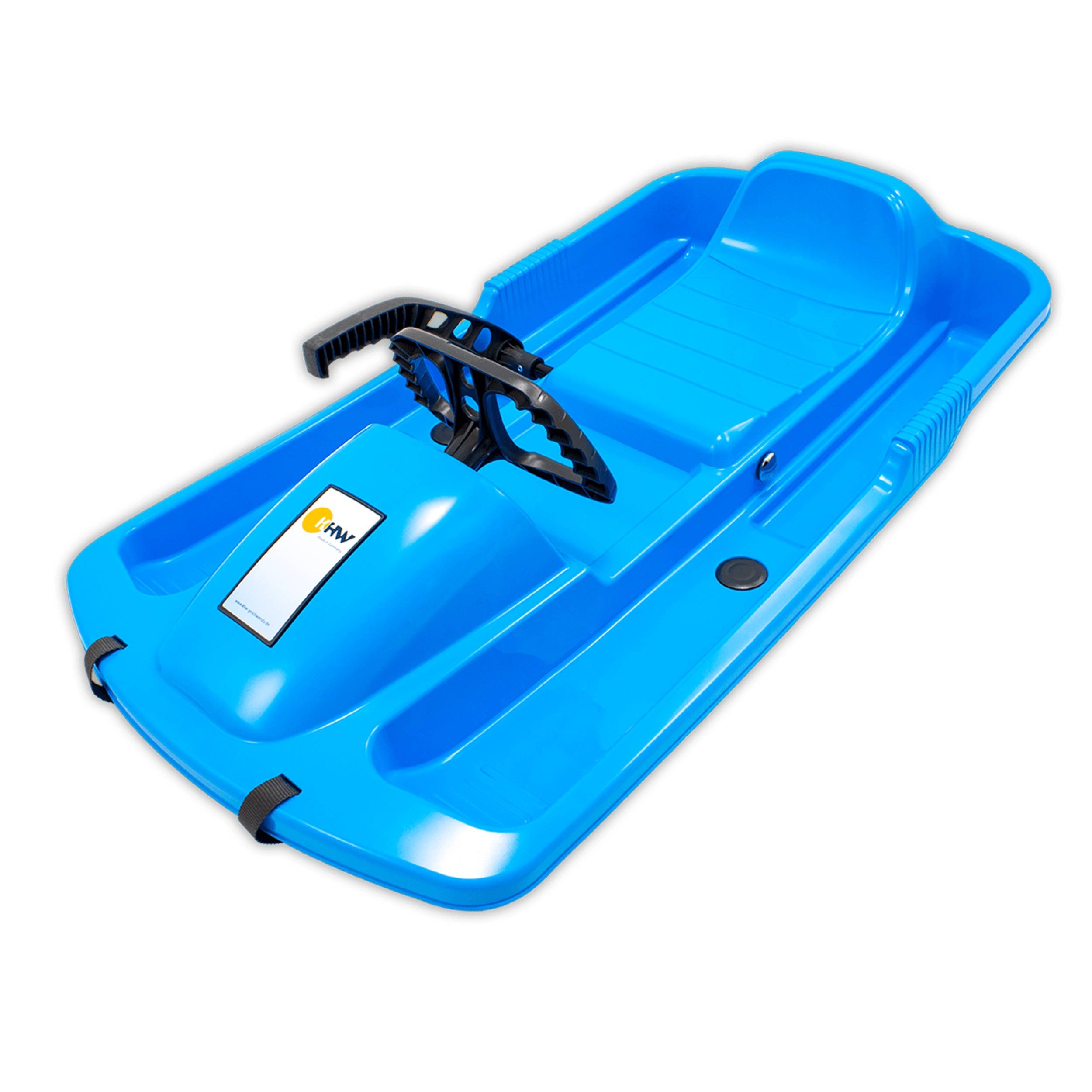 KHW | Snow Fox Iceblue | Lenkschlitten mit robustem Rahmen | hochwertige Lenkung für präzise Steuerung | perfekte Balance zwischen Geschwindigkeit