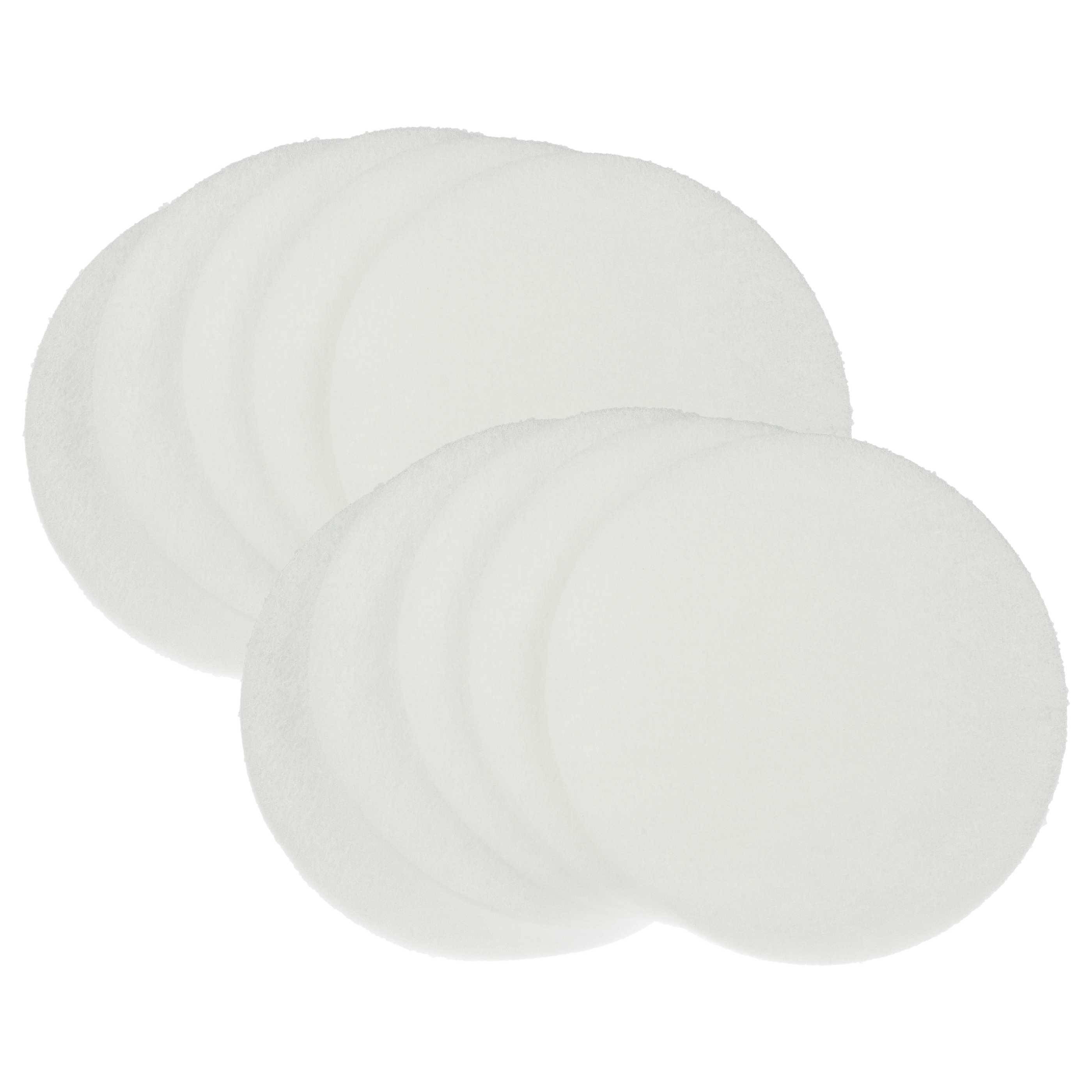 vhbw 10x Luftfilter G3 kompatibel mit Helios KWL 45-160, EC 45 Lüfter, Badlüfter, Ventilator, Lüftungsgerät - Weiß