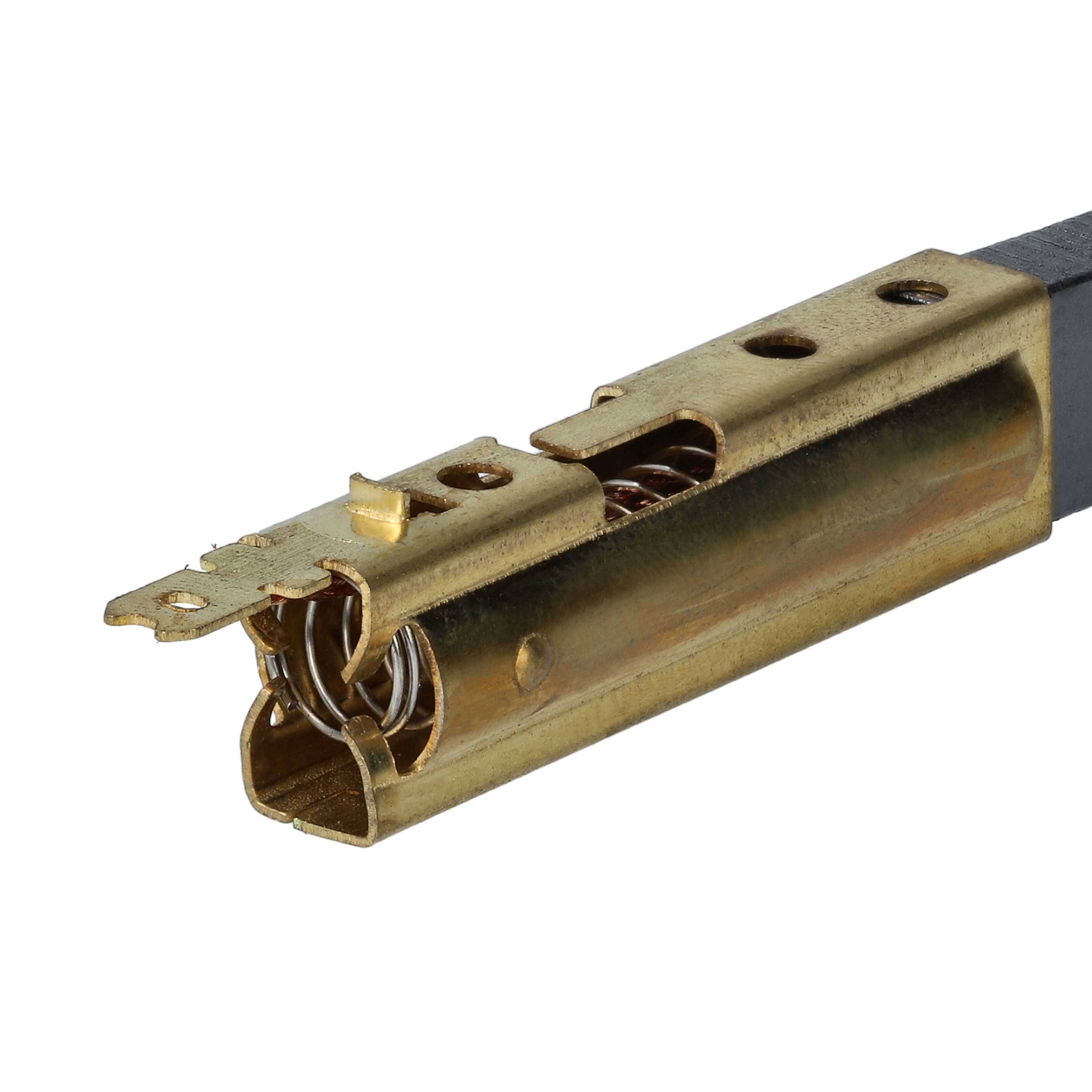 vhbw 2x Kohlebürste kompatibel mit Nilfisk Alto Attix 350-0H, 350-01, 360-0H, 360-11, 360-21 Industriestaubsauger, Saugbohner