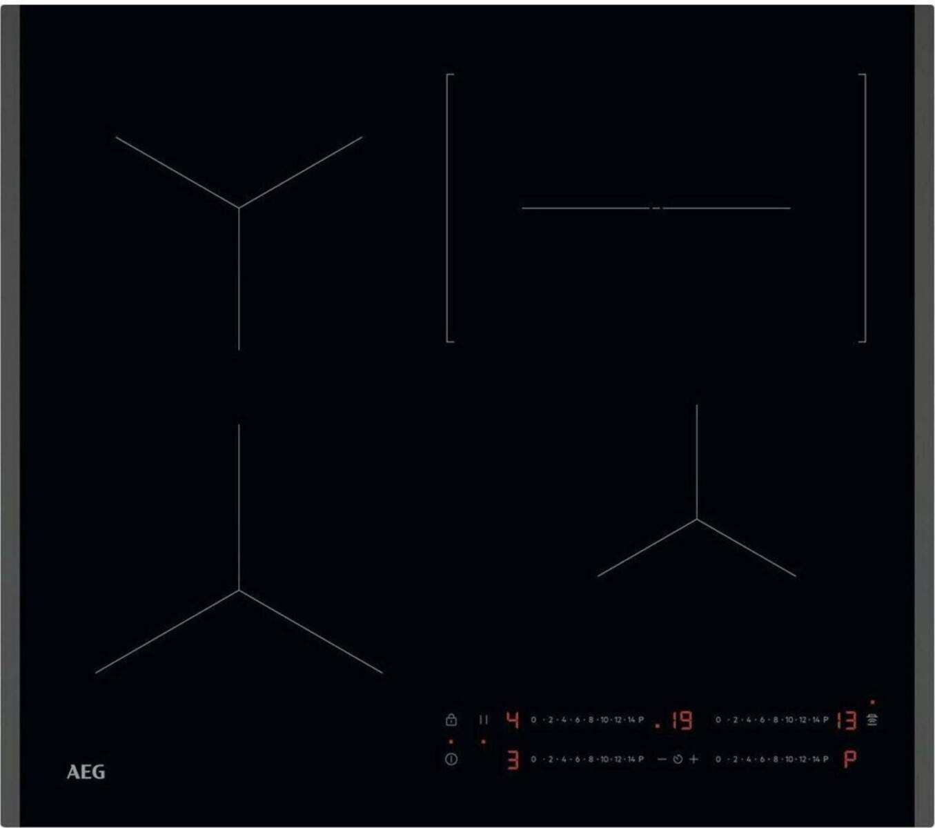 Electrolux AEG MDA EB-Autark-Kochfeld Indukt. TO64IC00FB
