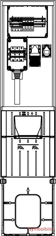 Elsta Mosdorfer MV Säule 306 D025 0/0/0/3 MV70P306.25D.N0003