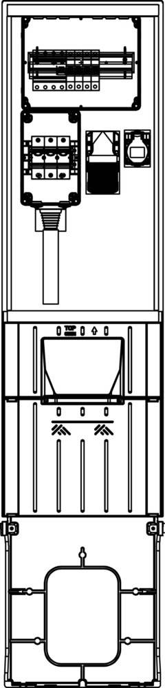Elsta Mosdorfer MV Säule 306 D025 0/0/1/1 MV70P306.25D.N0011