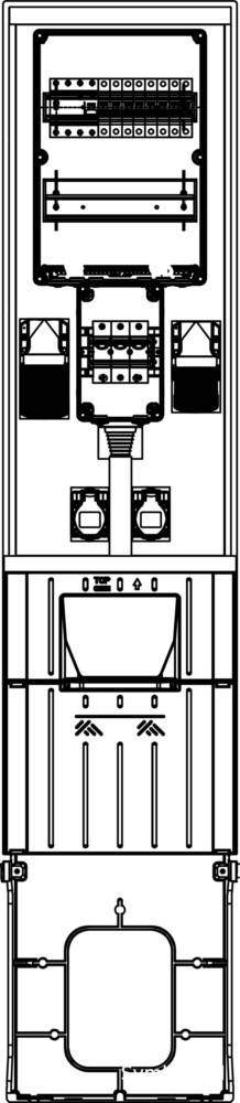 Elsta Mosdorfer MV Säule 308 D035 0/0/2/2 MV70P308.35D.N0022