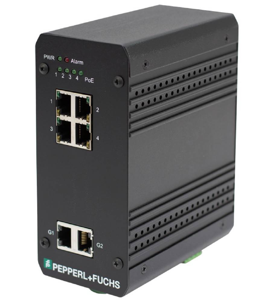 Pepperl+Fuchs Fabrik Ethernet-Switch ICRL-U-6RJ4#70130975