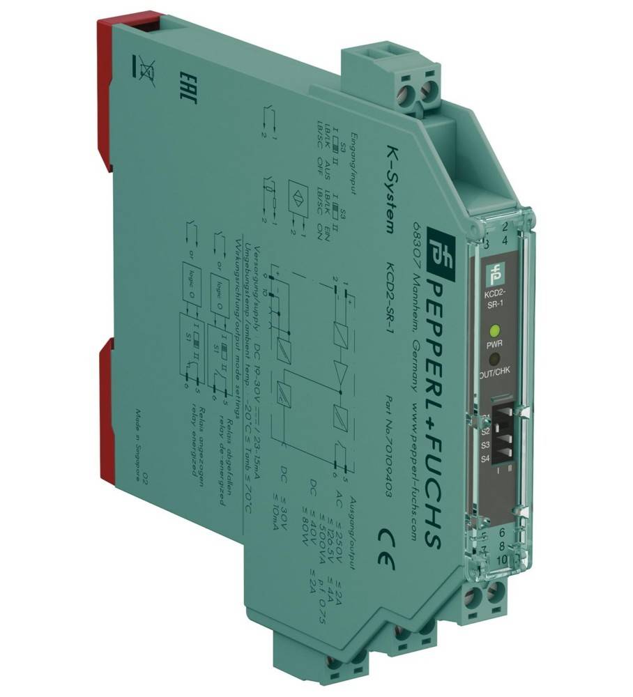 Pepperl+Fuchs Fabrik Schaltverstärker KCD2-SR-1