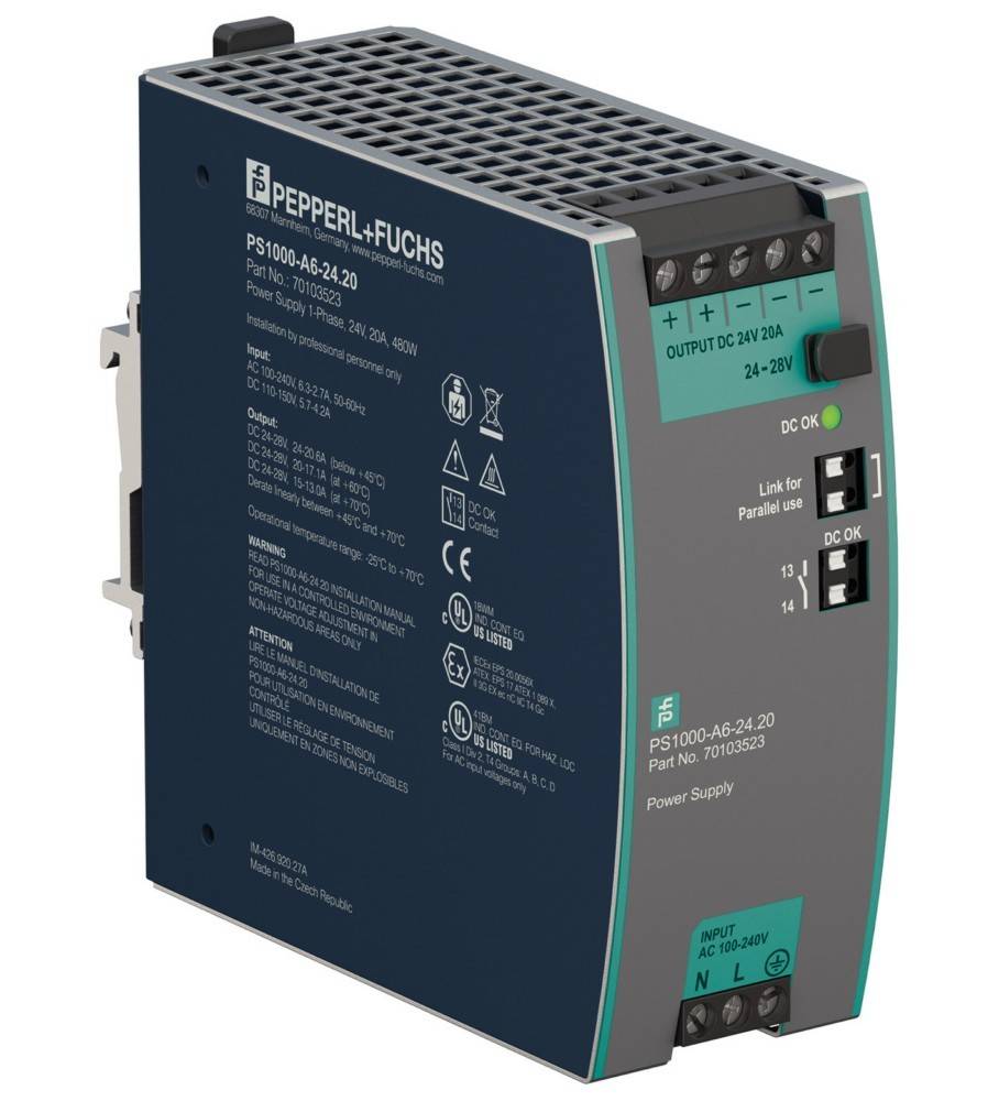 Pepperl+Fuchs Fabrik Stromversorgung PS1000-A6-24.20