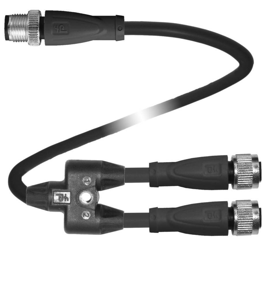 Pepperl+Fuchs Fabrik Y-Verbindungskabel V1-G-BK0,5M#70148422