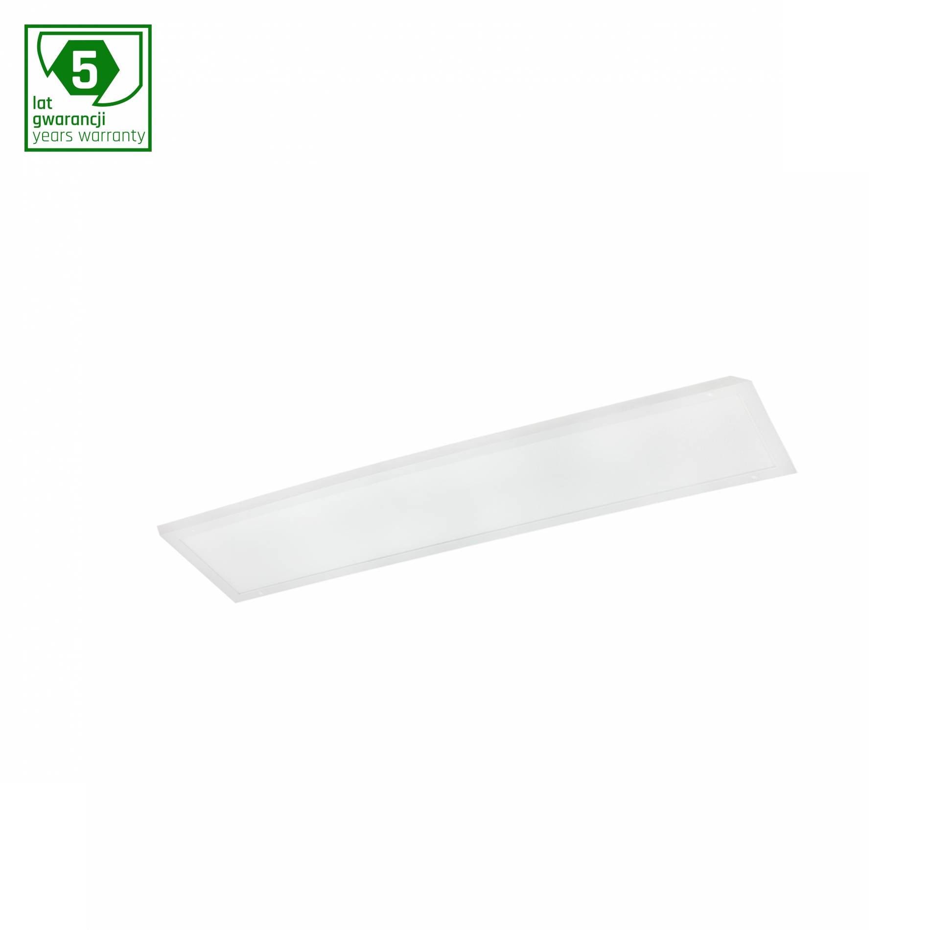 Spectrum LED Panel Algine Backlight 40W eckig 30x120cm UGR <19 5800lm 120° IP20 Kalt 6000K