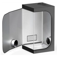 Growbox Komplettset 80x80x160cm Gewächshaus 100W LED Homegrowing Pflanzen Zuchtzelt Spektrum Growschrank mit Zubehör Growbox Komplettset 80x80x160cm Gewächshaus 100W LED Homegrowing Pflanzen Zuchtzelt Spektrum Growschrank mit Zubehör