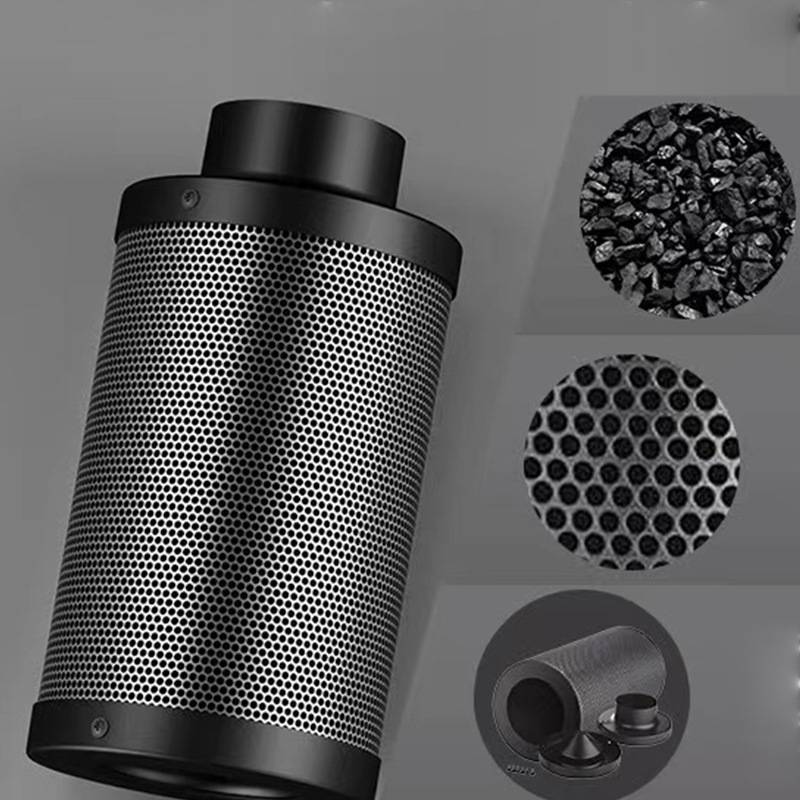 6" Air Ducting Carbon Filter Luftkohlefilter für Geruchskontrolle, Zimmerpflanzen Growbox