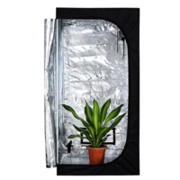 Growbox Komplettset 80x80x160 cm mit 100W LED Pflanzenwachstumslampe, Anbauzelt, Gewächshaus-Komplettset Growbox Komplettset 80x80x160 cm mit 100W LED Pflanzenwachstumslampe, Anbauzelt, Gewächshaus-Komplettset