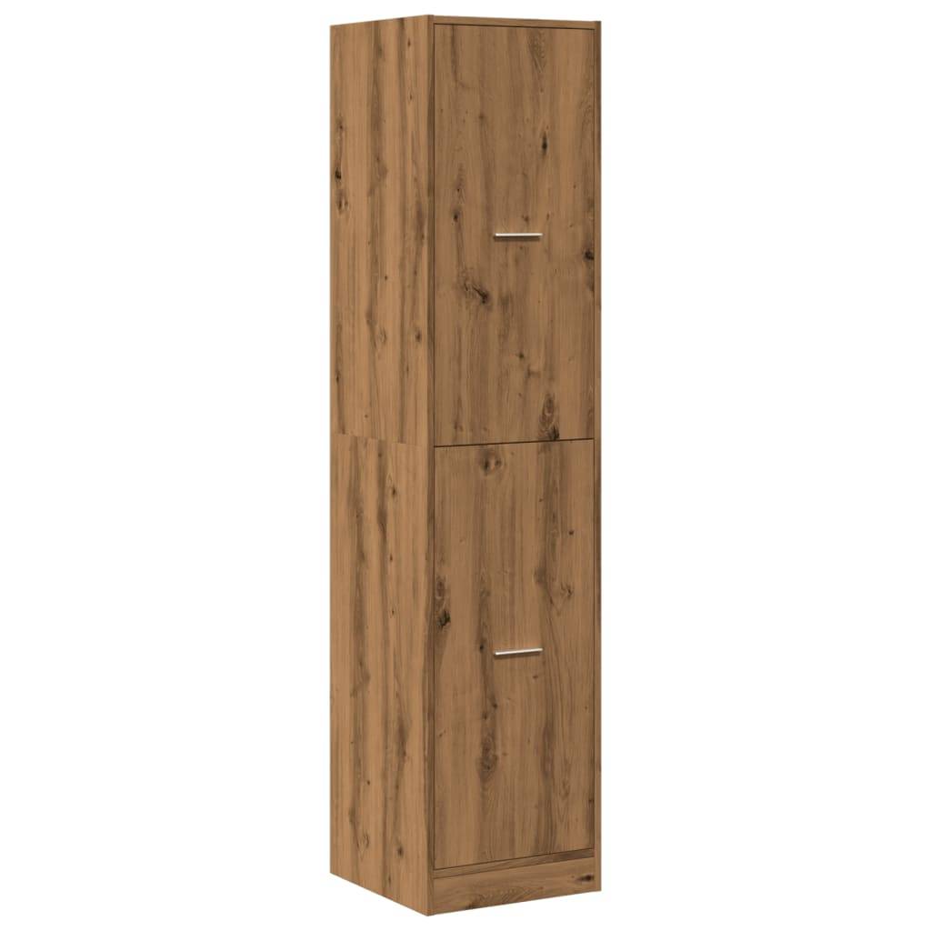vidaXL Apothekerschrank Artisan-Eiche 40x41x174,5 cm Holzwerkstoff