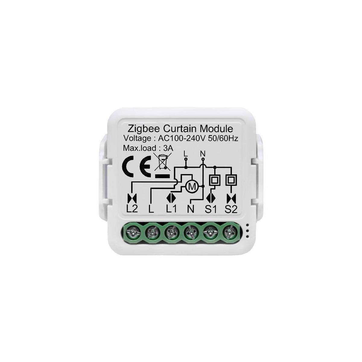 NPLZCS01-1C - Netplus Smart Shutter Switch Module 1-channel Zigbee