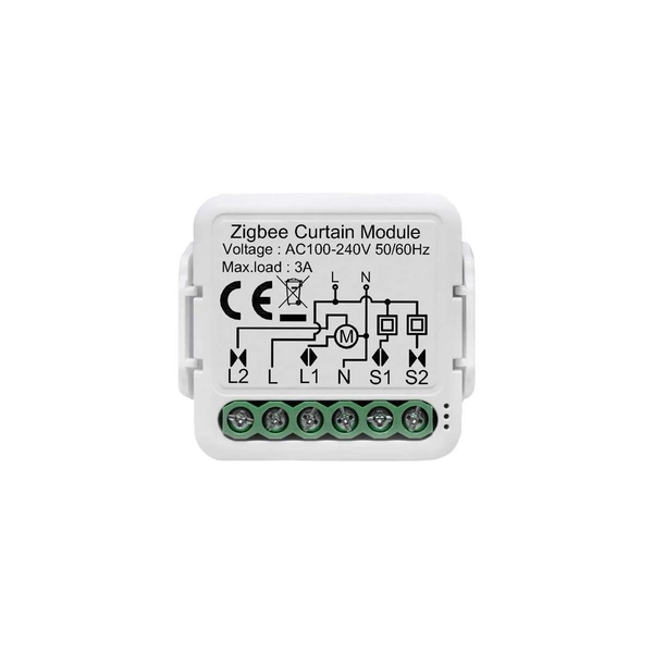 NPLZCS01-1C - Netplus Smart Shutter Switch Module 1-channel Zigbee NPLZCS01-1C - Netplus Smart Shutter Switch Module 1-channel Zigbee