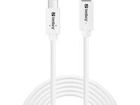 SANDBERG USB-Kabel - 24 pin USB-C (M) zu 24 pin USB-C (W)