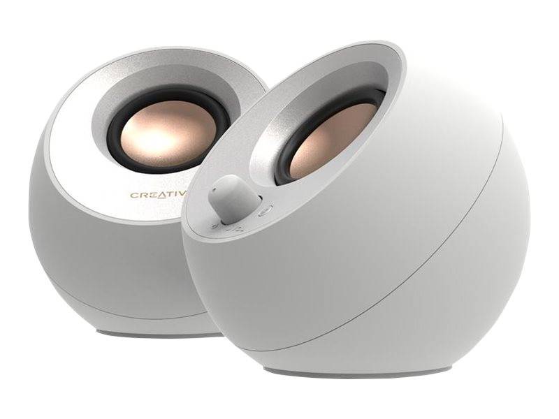 Creative Labs Creative Pebble V3 - Lautsprecher - für PC - 2.0-Kanal - kabellos - Bluetooth - USB - 8 Watt (Gesamt)