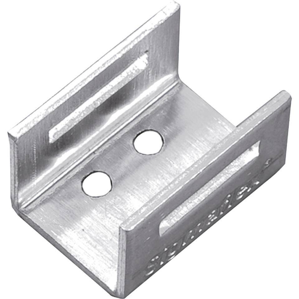 U-Bügel für Schilderträger aus PBT, Aluminium, für kleine Rohrleitungsnennweiten