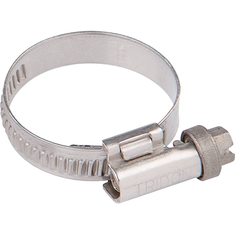 Schlauchschelle, zur Befestigung der Schilderträger, Stahl, 20-32mm