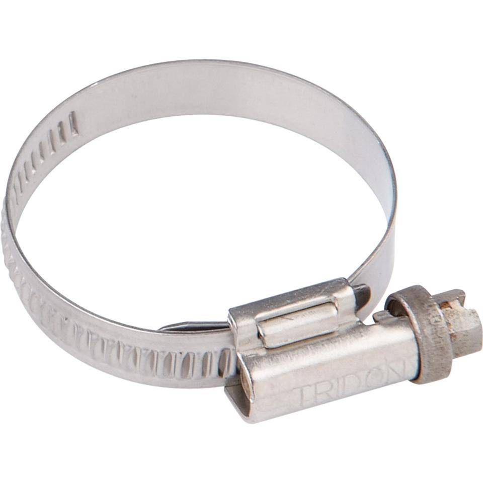 Schlauchschelle, zur Befestigung der Schilderträger, Stahl, 25-40mm