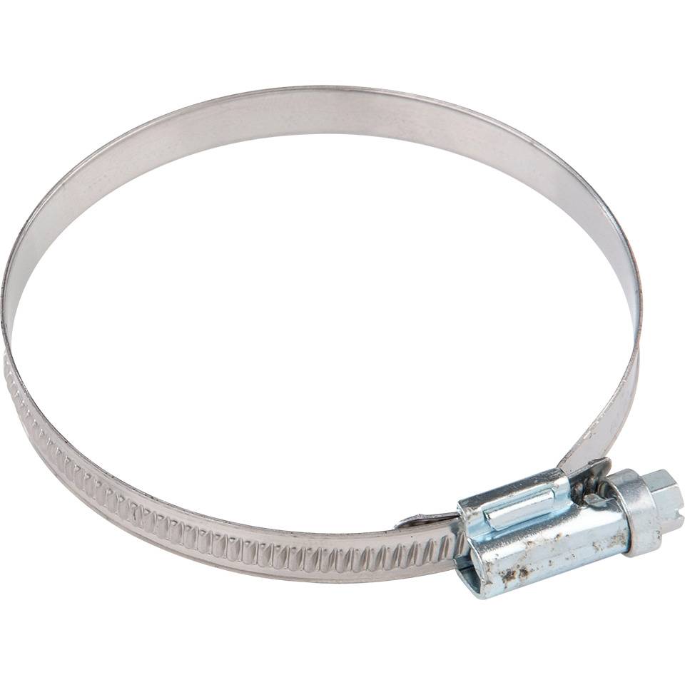 Schlauchschelle, zur Befestigung der Schilderträger, Edelstahl, 60-80mm