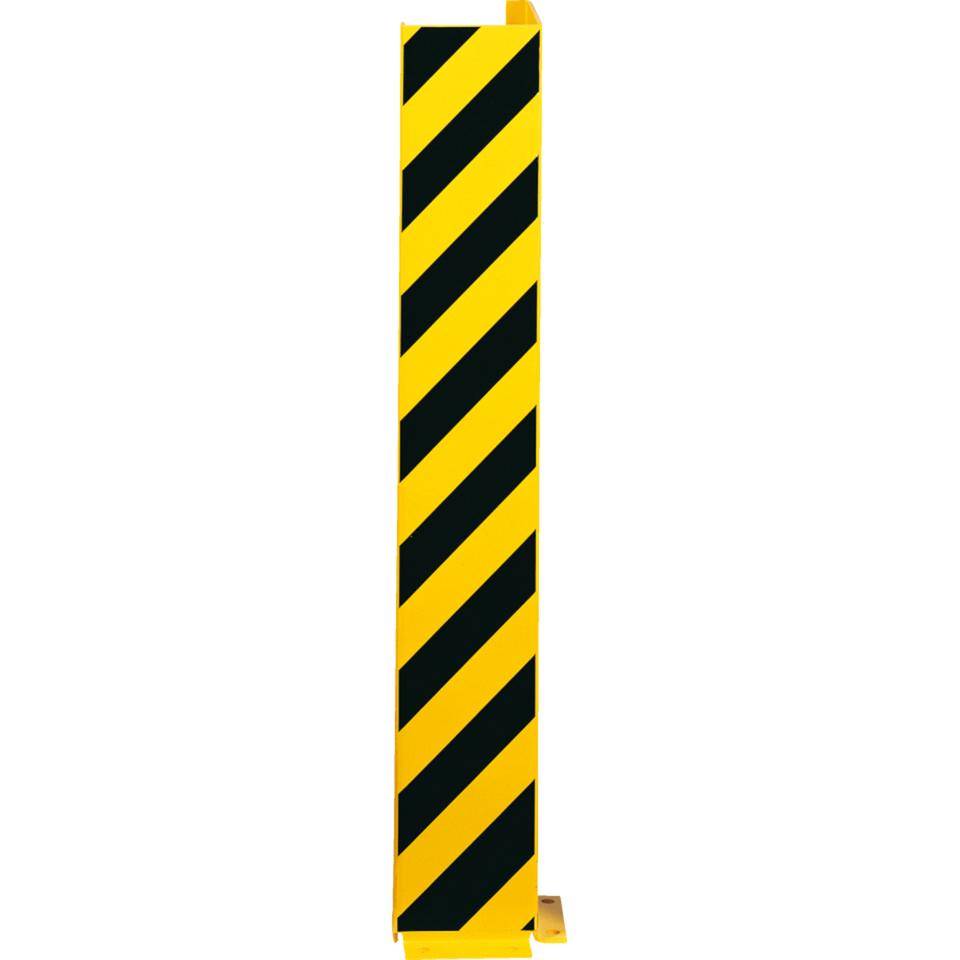 K.57 Anfahrschutzprofil,L-Form,zum Aufdübeln,gelb pulverbeschichtet,160x1000x6mm